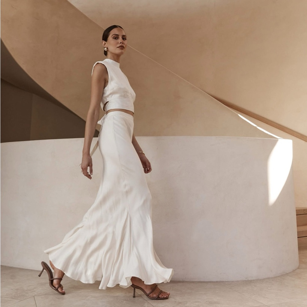 Dissh Campbell Oyster Fluted Skirt